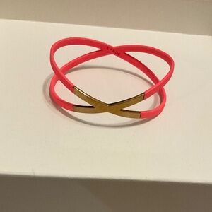 EV X JC FOR MADEWELL CROSS BRACELET.